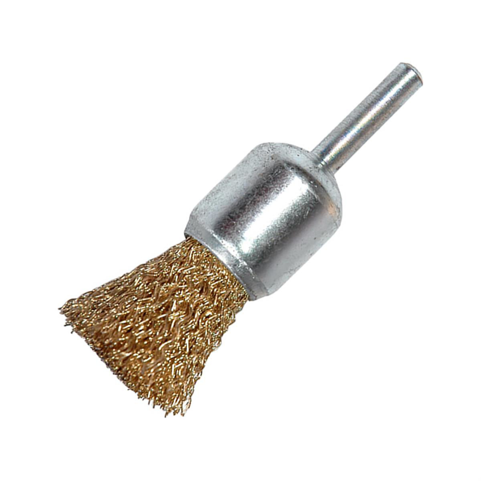 K Tool International Crimped End Brush — 1in. Diameter, Coarse, 4500 Max RPM, Model# KTI79210